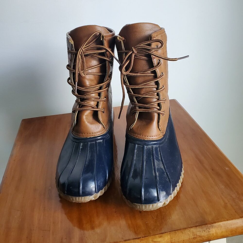 Charles Albert Waterproof Duck Boots Women's Size 10